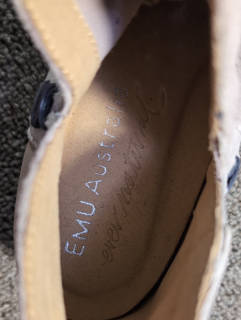 Emu Australia Sufi Ankle boots Dove Gray Women's Size 8.0US Suede Leather - Picture 9 of 14
